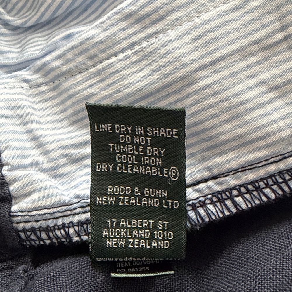 NWT Rodd & Gunn Linen 9" Resort Short - Picture 14 of 16